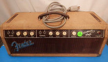 Load image into Gallery viewer, Fender Brownface Bassman Amp Guitar Tube Head and Cabinet vintage used
