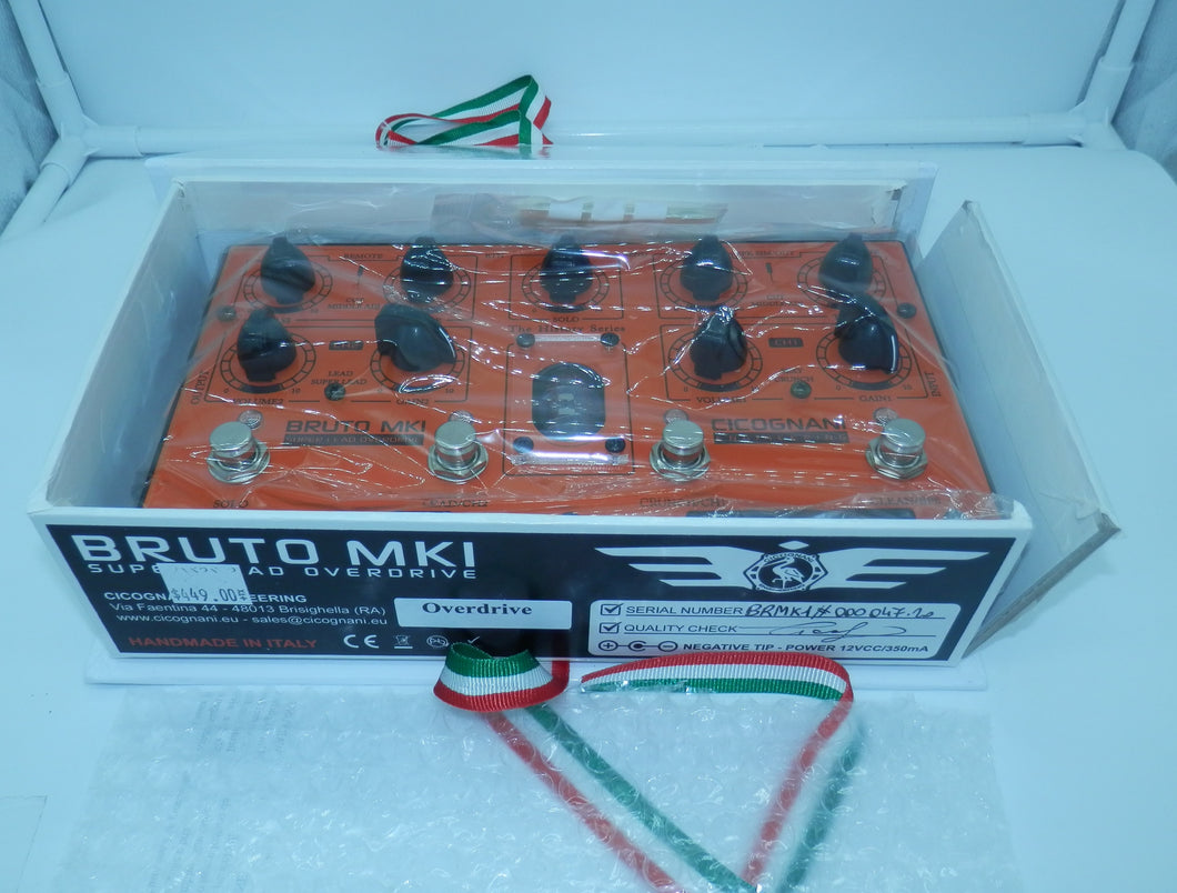 Cicognani BRMKI BRUTO MKI (multi-channel tube preamp) OPEN BOX