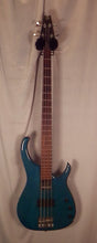 Load image into Gallery viewer, Modulus Quantum 4 Graphite Neck Aqua Burst 4-string electric bass with case 2008
