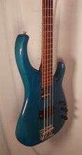 Load image into Gallery viewer, Modulus Quantum 4 Graphite Neck Aqua Burst 4-string electric bass with case 2008
