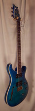 Load image into Gallery viewer, PRS Paul Reed Smith SE Custom 24 Piezo Lake Blue Semi-Hollow Electric Guitar with hardshell case
