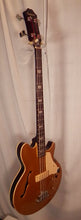 Load image into Gallery viewer, Epiphone Jack Casady Signature Bass Gold Finish Semi-Hollow Electric Bass with case used
