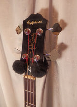 Load image into Gallery viewer, Epiphone Jack Casady Signature Bass Gold Finish Semi-Hollow Electric Bass with case used
