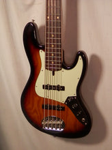 Load image into Gallery viewer, Lakland Skyline Series Model 55-60 Vintage J Tobacco Sunburst 5-String Electric Bass used
