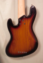 Load image into Gallery viewer, Lakland Skyline Series Model 55-60 Vintage J Tobacco Sunburst 5-String Electric Bass used
