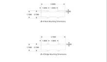 Load image into Gallery viewer, Joe Barden Engineering JBE J-Style 4 String JB4 Bass Pickup Set
