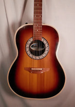 Load image into Gallery viewer, Ovation Sunburst Ultra Series Model 1511 Deep Bowl acoustic electric guitar with case used
