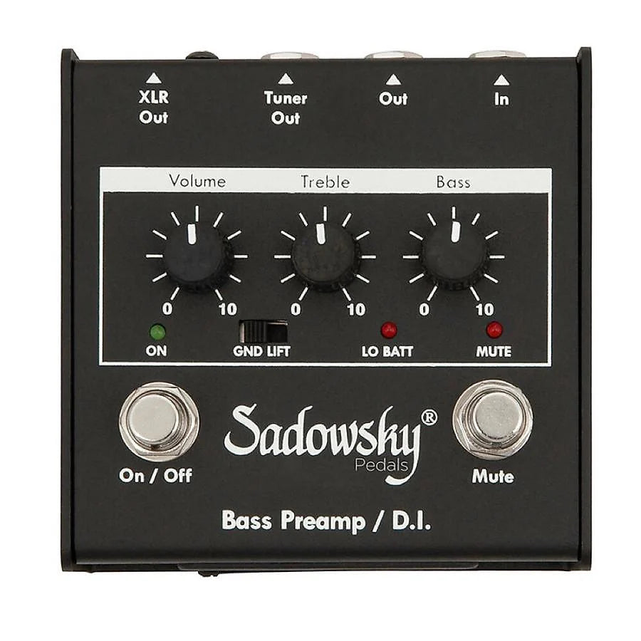 Sadowsky Bass Preamp/DI SAC PED SBP 1 – Al Bien's West Chester