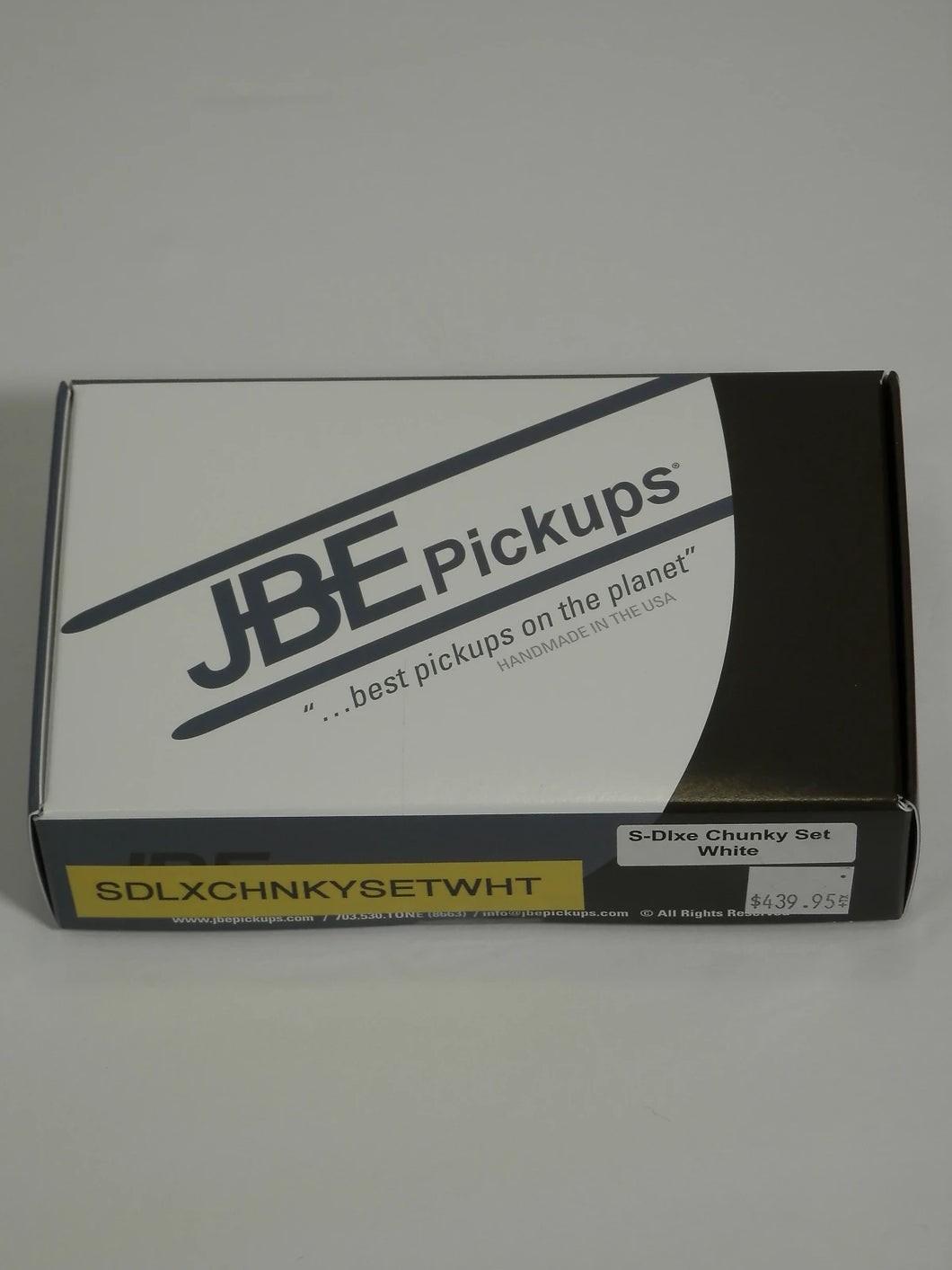 Joe Barden Engineering JBE Pickups) S-Deluxe Chunky Set, White