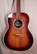 Load image into Gallery viewer, Ovation Sunburst Ultra Series Model 1511 Deep Bowl acoustic electric guitar with case used
