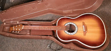 Load image into Gallery viewer, Ovation Sunburst Ultra Series Model 1511 Deep Bowl acoustic electric guitar with case used
