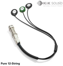 Load image into Gallery viewer, K&amp;K Sound Pure 12-String + Volume Control Pickup System
