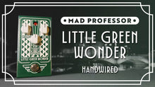 Load image into Gallery viewer, Mad Professor Little Green Wonder Handwired Overdrive Booster NEW
