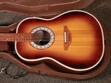 Load image into Gallery viewer, Ovation Sunburst Ultra Series Model 1511 Deep Bowl acoustic electric guitar with case used
