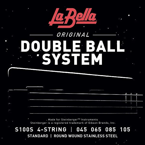 La Bella S100S Double Ball Bass – Standard 45-105