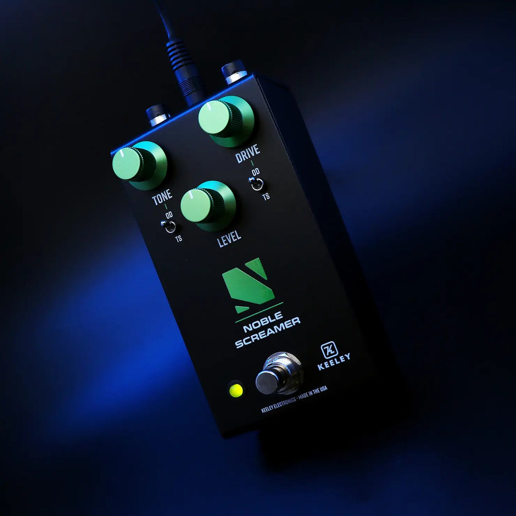 Keeley Noble Screamer Overdrive 4-in-1 Series Overdrive & Boost: TS808 (TS) & ODR-1 (OD)Tones with Hybrid Modes