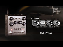 Load and play video in Gallery viewer, Strymon Deco V2 Tape Saturation / Doubletracker Guitar Effect
