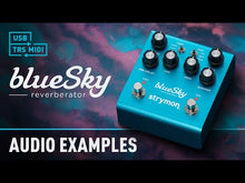 Load and play video in Gallery viewer, Strymon BlueSky V2 Reverberator Reverb Guitar Effect

