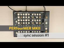Load and play video in Gallery viewer, Vermona PERfourMER MkII Quad Analog Synthesizer used

