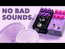 Load and play video in Gallery viewer, JHS Violet (BLACK) Lari Basilio Signature Overdrive Distortion

