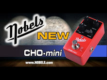 Load and play video in Gallery viewer, Nobels CHO-mini Compact Stereo Chorus Mini effect pedal &nbsp; &nbsp;
