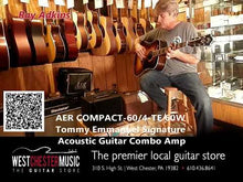 Load and play video in Gallery viewer, AER COMPACT-60/4-TE 60W Tommy Emmanuel Signature Acoustic Guitar Combo Amp
