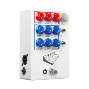 JHS Colour Box V2 Preamp EQ Overdrive Distortion Fuzz DI new