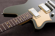 Load image into Gallery viewer, Reverend Descent RA LH Army Green Left-Handed Baritone Electric Guitar
