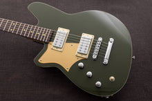 Load image into Gallery viewer, Reverend Descent RA LH Army Green Left-Handed Baritone Electric Guitar
