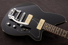 Load image into Gallery viewer, Reverend Jetstream 290 w/ Bigsby Midnight Black Electric Guitar NEW
