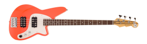 Reverend Mercalli 4 Fiesty Red Rosewood 4-string Electric Bass NEW