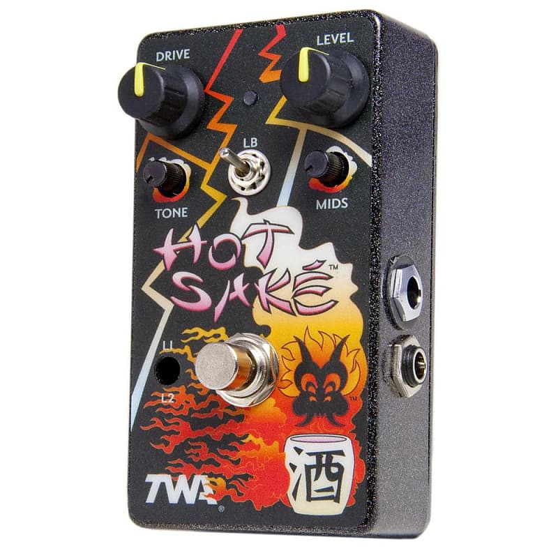 Totally Wycked Audio (TWA) HS-02 Hot Sake overdrive/distortion guitar effect pedal