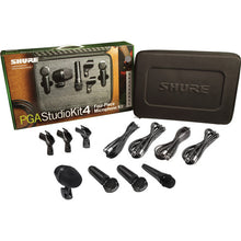 Load image into Gallery viewer, Shure PGAStudioKit4 4-Piece Studio Microphone Kit
