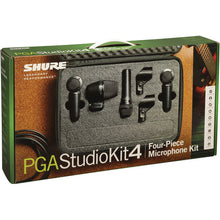 Load image into Gallery viewer, Shure PGAStudioKit4 4-Piece Studio Microphone Kit
