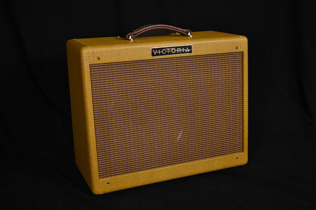 Victoria Vintage Tweed Model 5112 Tube Combo (Original Fender Champ repro w/ Eminence Legend 12