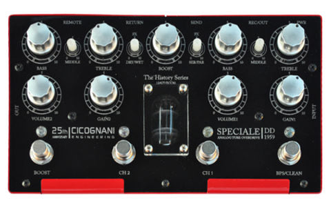 Cicognani SPECIALE Double Decker DD1959 Analog Tube Overdrive