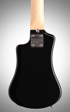 Load image into Gallery viewer, Hofner HCT-SH-BK Black&quot;Shorty&quot; Mini/Travel Guitar w/ travel gig bag
