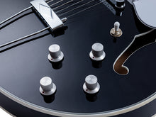 Load image into Gallery viewer, Vox Bobcat S66 Black Semi-Hollow Electric with case
