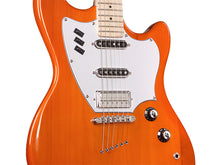 Load image into Gallery viewer, Guild Surfliner Sunset Orange Solid Body Electric Guitar with Deluxe Guild Gig Bag
