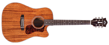 Load image into Gallery viewer, Guild D-120CE Natural Dreadnought Cutaway Acoustic Electric Guitar with gig bag
