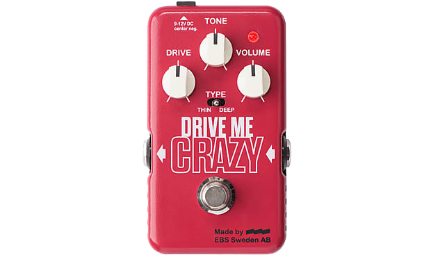 EBS EBS Pedal Blue Label Series- Drive Me Crazy