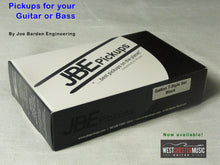 Load image into Gallery viewer, Joe Barden Engineering (JBE Pickups) Gatton T-Style Pickup Set Black
