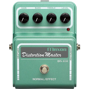 stereo distortion pedal Maxon DS830 Distortion Master – Al Bien's West Chester Music Store