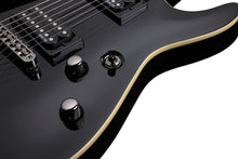 Load image into Gallery viewer, Schecter Model # 2066 Omen-7 Black 7 string electric guitar
