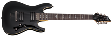 Load image into Gallery viewer, Schecter Model # 2066 Omen-7 Black 7 string electric guitar
