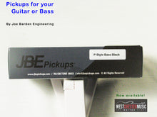 Load image into Gallery viewer, Joe Barden Engineering (JBE Pickups) P-Style PB4 bass pickup set
