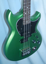 Load image into Gallery viewer, Reverend Signature Series Mike Watt Wattplower Mark II Satin Emerald Green Short Scale Bass with case New
