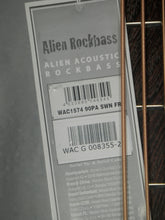Load image into Gallery viewer, Warwick RockBass Alien Deluxe Acoustic-Electric Bass with gig bag New

