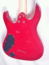 Load image into Gallery viewer, Mitchell MD300 Dark Red String Thru Locking Machines electric guitar used
