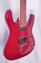 Load image into Gallery viewer, Mitchell MD300 Dark Red String Thru Locking Machines electric guitar used
